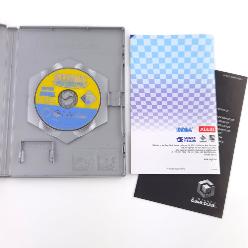Nintendo Gamecube Spiel : Sonic Mega Collection - CD Anleitung OVP / GC PAL