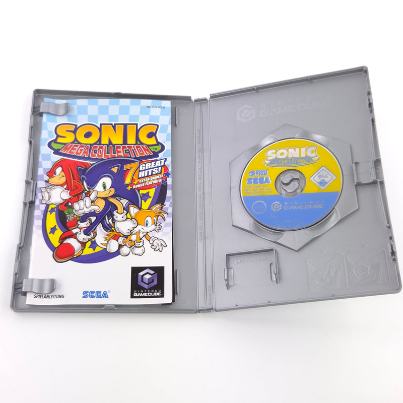 Nintendo Gamecube Spiel : Sonic Mega Collection - CD Anleitung OVP / GC PAL