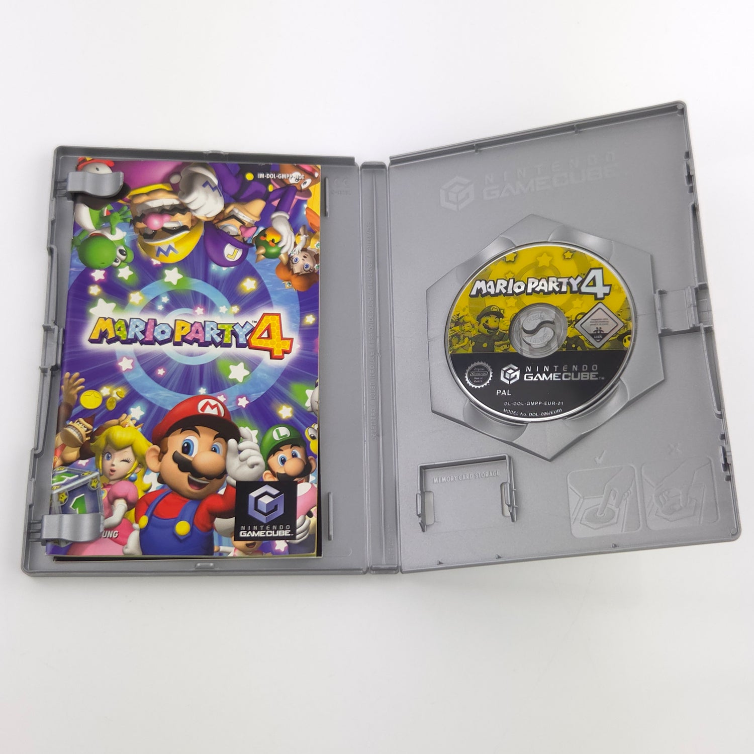 Nintendo Gamecube Spiel : Mario Party 4 - CD Anleitung OVP Players Choice - GC