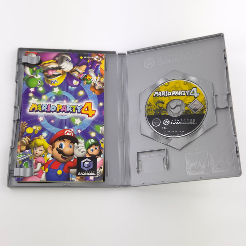 Nintendo Gamecube Spiel : Mario Party 4 - CD Anleitung OVP Players Choice - GC