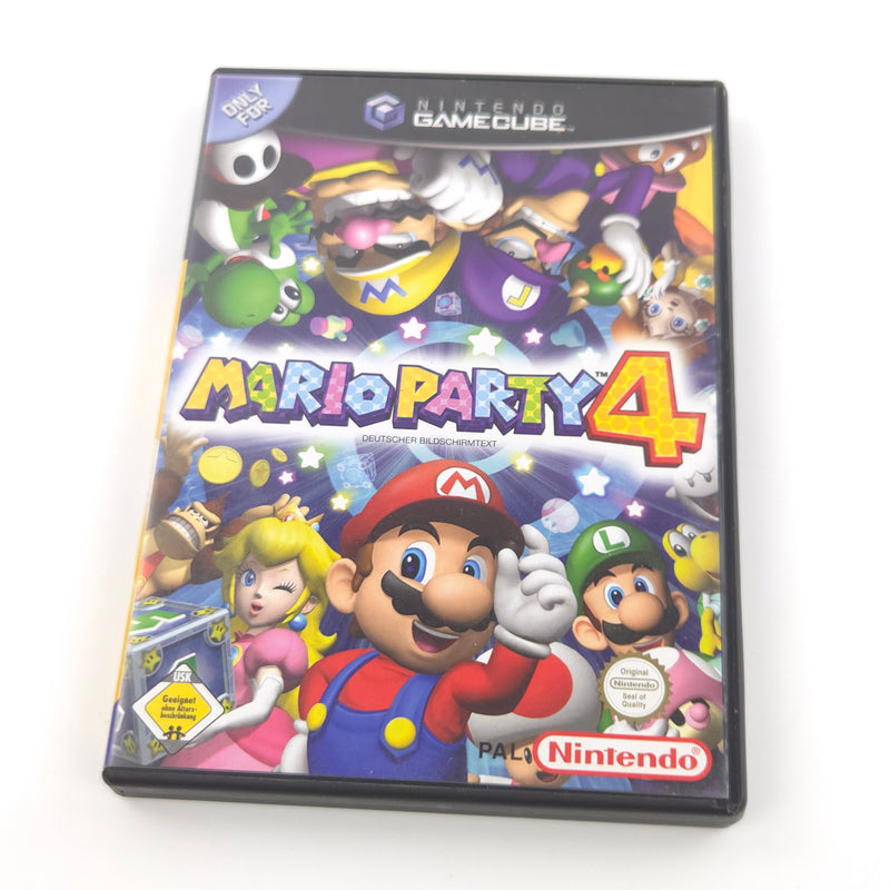 Nintendo Gamecube Spiel : Mario Party 4 - CD Anleitung OVP Erstauflage - GC