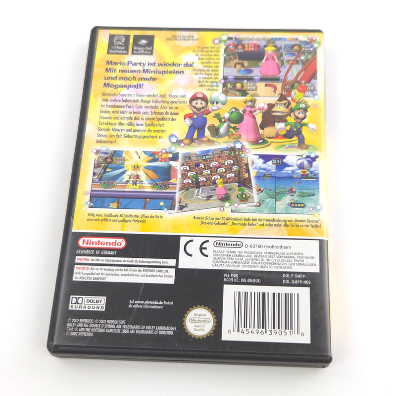 Nintendo Gamecube Spiel : Mario Party 4 - CD Anleitung OVP Erstauflage - GC