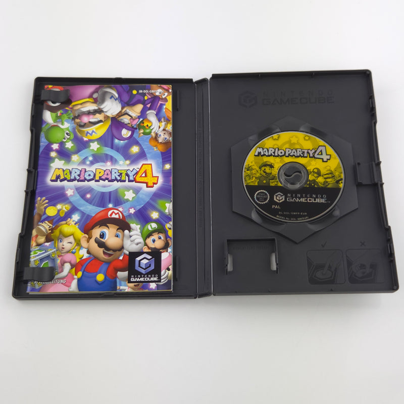 Nintendo Gamecube Spiel : Mario Party 4 - CD Anleitung OVP Erstauflage - GC