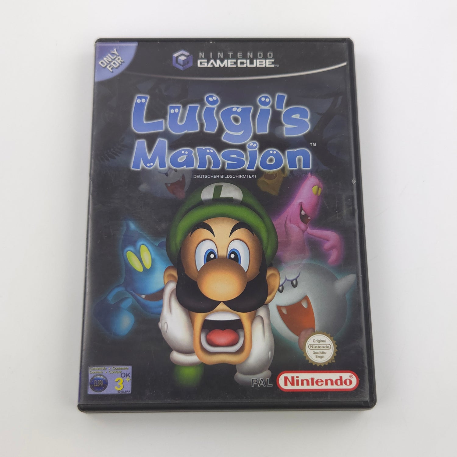 Nintendo Gamecube Spiel : Luigis Mansion - CD Anleitung OVP Erstauflage - GC PAL