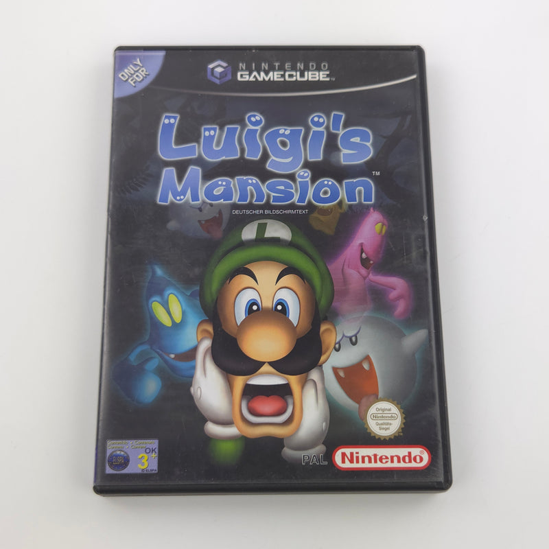 Nintendo Gamecube Spiel : Luigis Mansion - CD Anleitung OVP Erstauflage - GC PAL