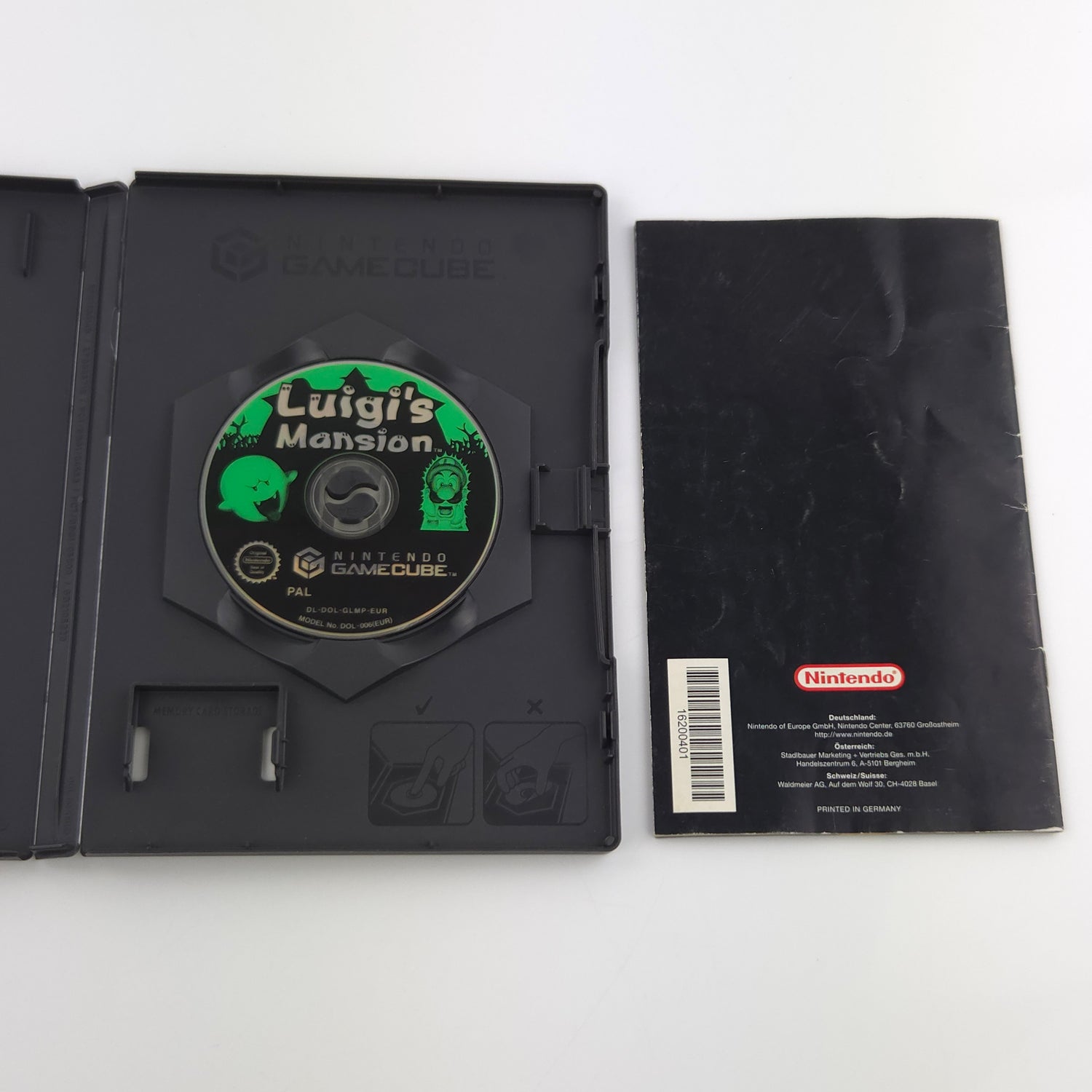 Nintendo Gamecube Spiel : Luigis Mansion - CD Anleitung OVP Erstauflage - GC PAL