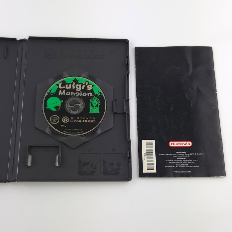 Nintendo Gamecube Spiel : Luigis Mansion - CD Anleitung OVP Erstauflage - GC PAL