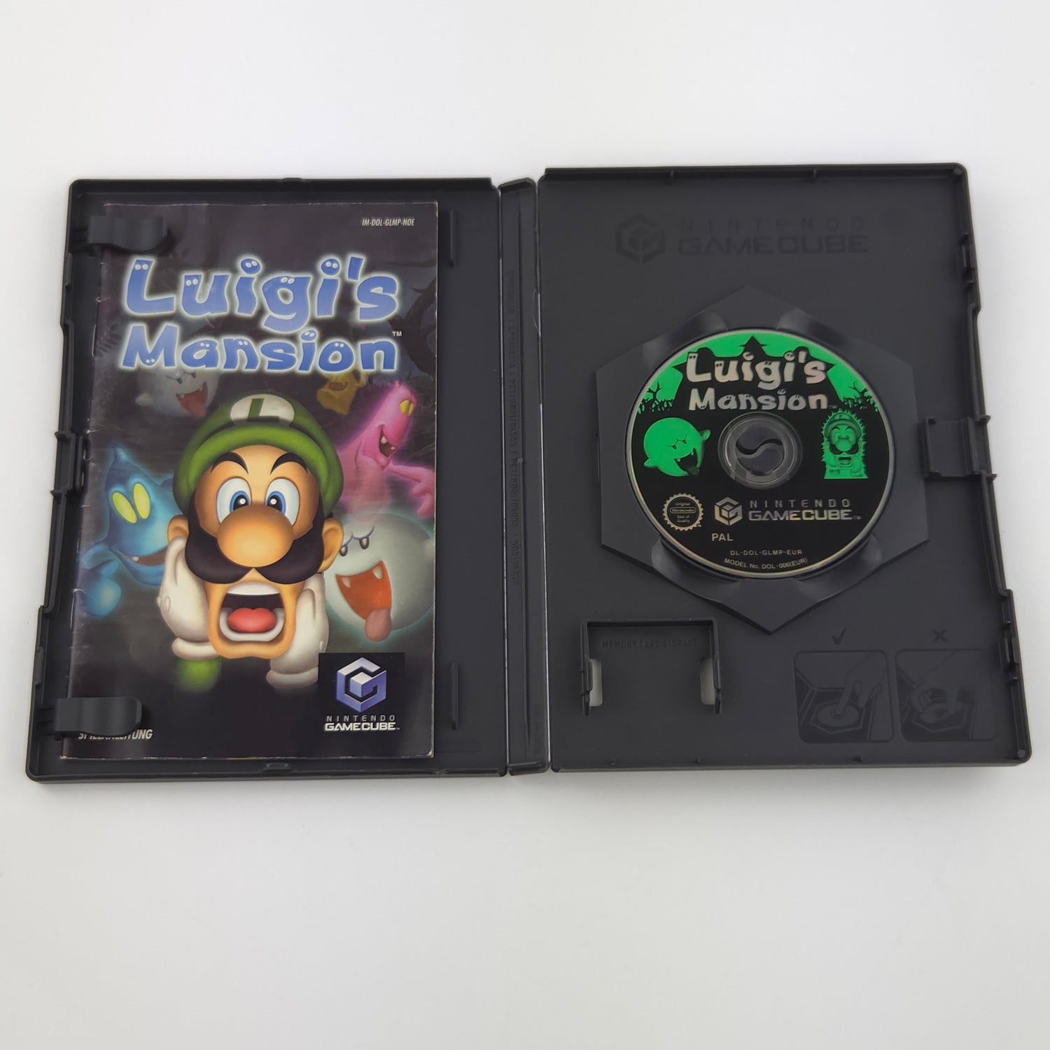 Nintendo Gamecube Spiel : Luigis Mansion - CD Anleitung OVP Erstauflage - GC PAL