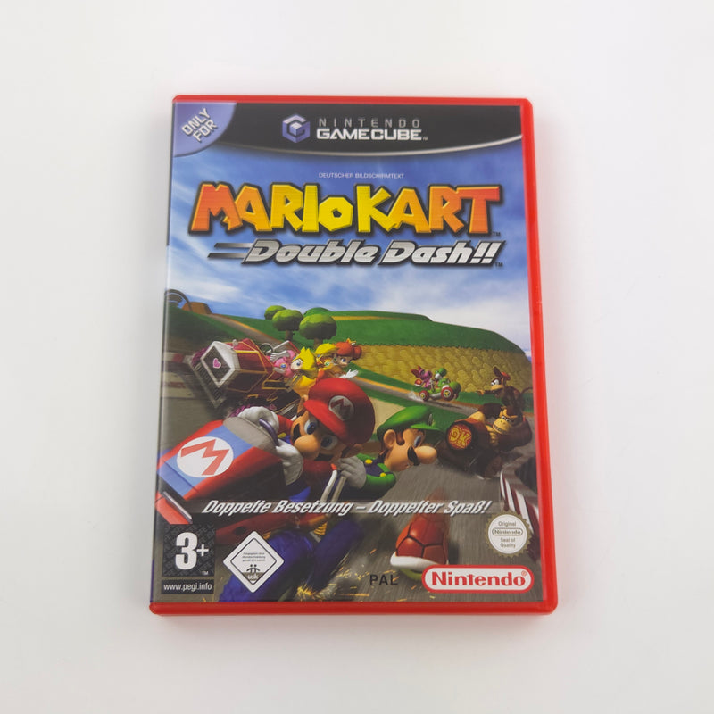 Nintendo Gamecube Spiel : Mario Kart Double Dash!! - CD Anleitung rote OVP - GC