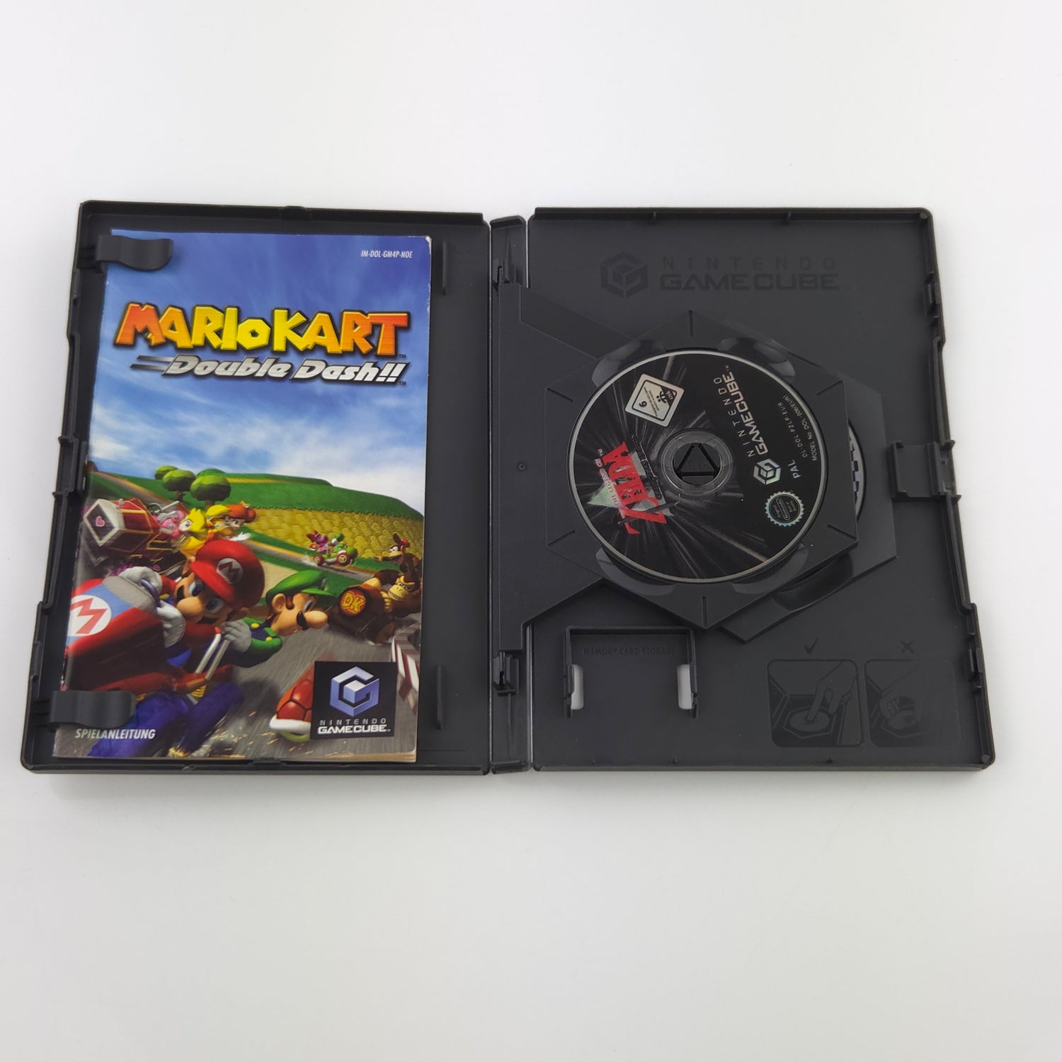 Nintendo Gamecube Spiel : Mario Kart Double Dash!! + Zelda Collectors Edition