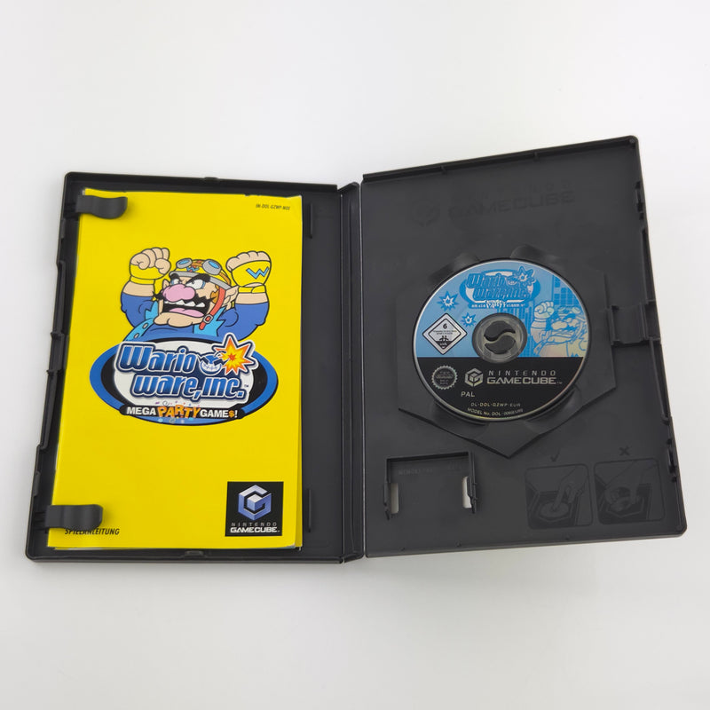 Nintendo Gamecube Spiel : Wario Ware Inc Mega Party Games - CD Anleitung OVP