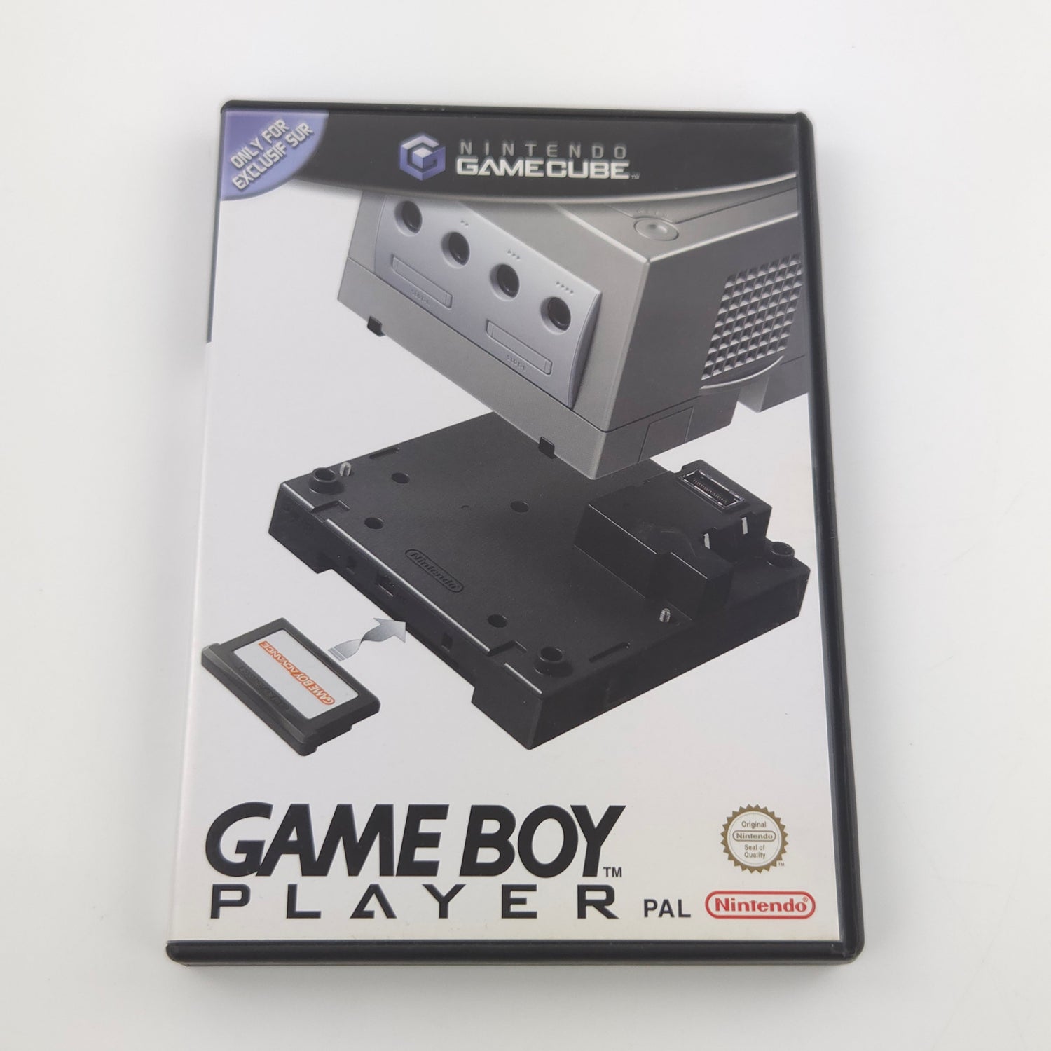 Nintendo Gamecube Zubehör : Gameboy Player Adapter + Start Up Disk CD 02