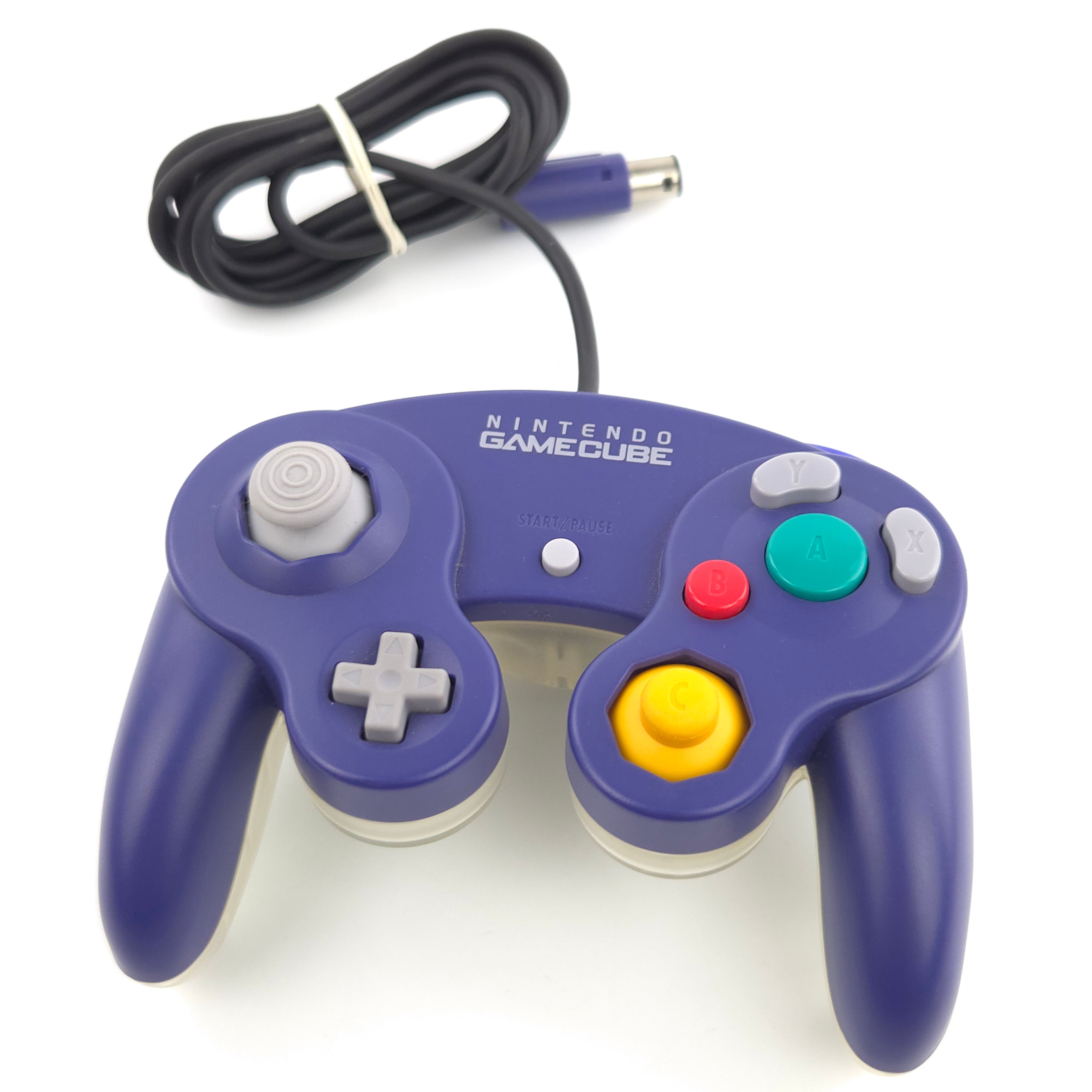 Nintendo Gamecube Zubehör : Original Controller Gamepad - Halbtransparent Lila