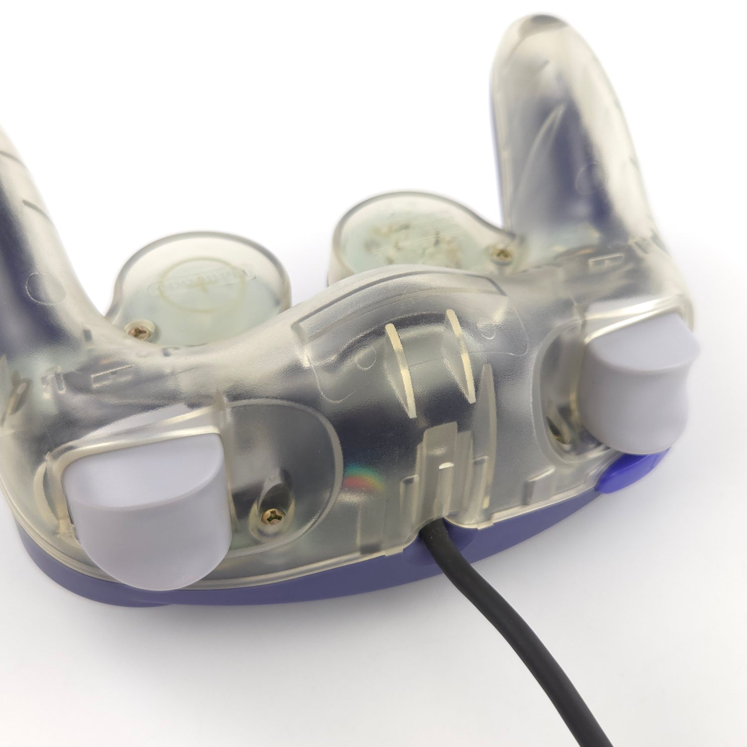 Nintendo Gamecube Zubehör : Original Controller Gamepad - Halbtransparent Lila