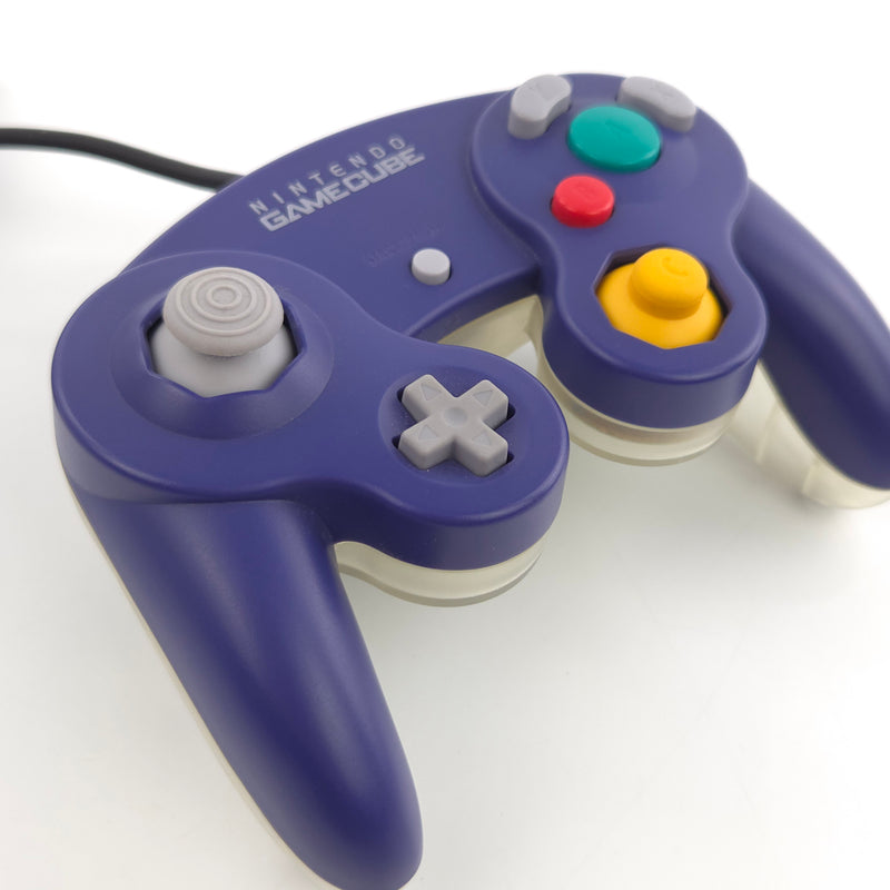 Nintendo Gamecube Zubehör : Original Controller Gamepad - Halbtransparent Lila