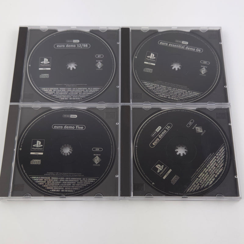 Sony Playstation 1 Spiele : Demo CDs Konvolut 19 Stück - Euro Demo PS1 Psone