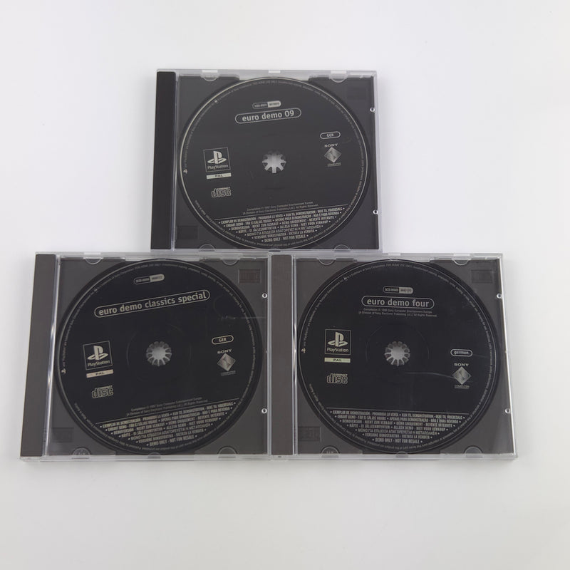 Sony Playstation 1 Spiele : Demo CDs Konvolut 19 Stück - Euro Demo PS1 Psone
