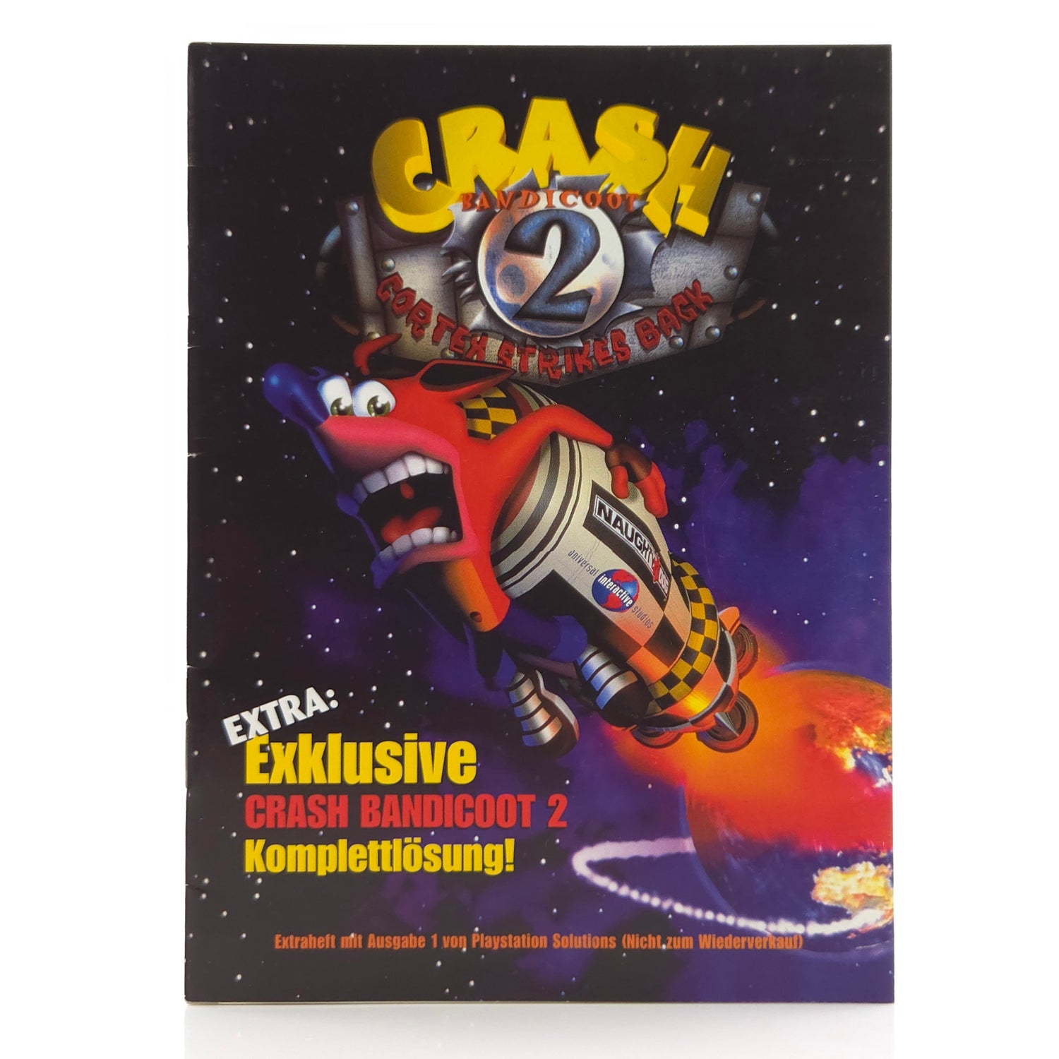 Sony Playstation Komplettlösung : Crash Bandicoot 2 Cortex Strikes Back - PS1