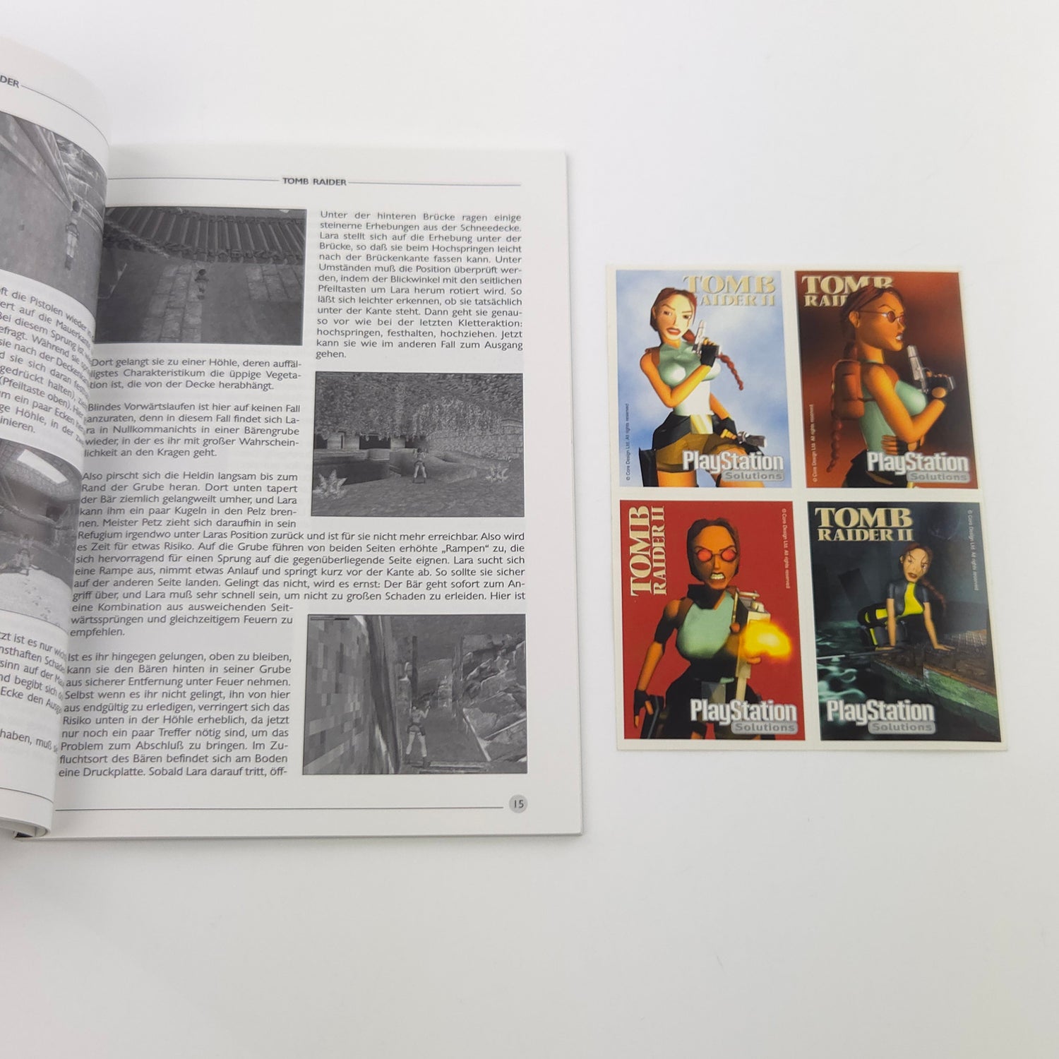 Sony Playstation 1 Clue-Book : Tomb Raider - Lösungsbuch Guide PS1 PSone