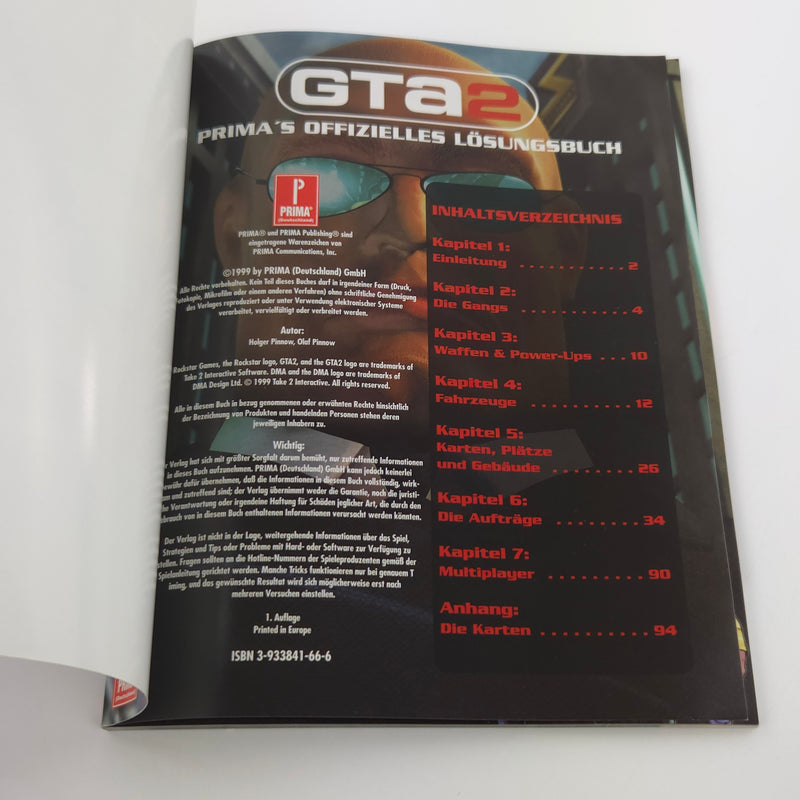 Sony Playstation 1 Spieleberater : Grand Theft Auto 2 - GTA 2 Primas Lösungsbuch