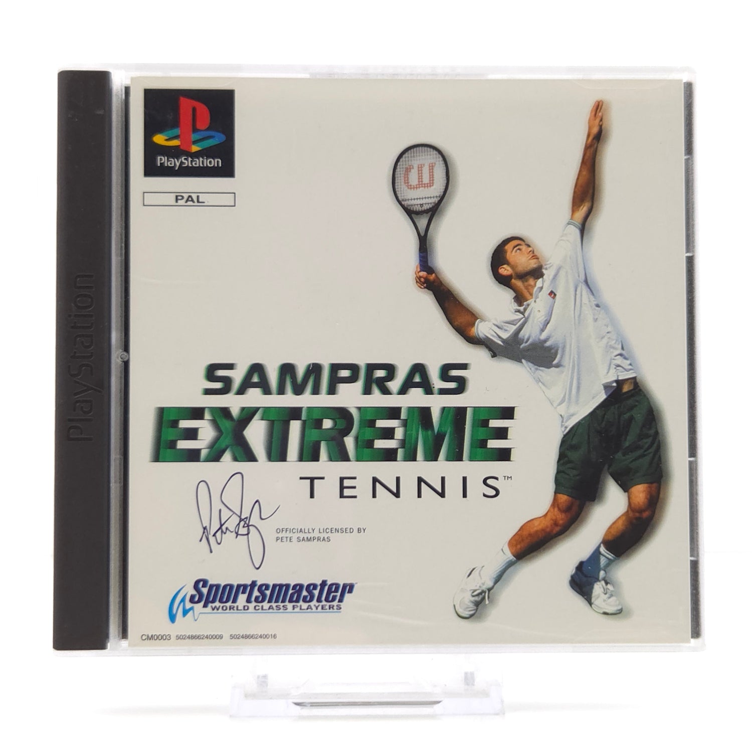 Sony Playstation 1 Spiel : Sampras Extreme Tennis - PS1 Psone CD Anleitung OVP