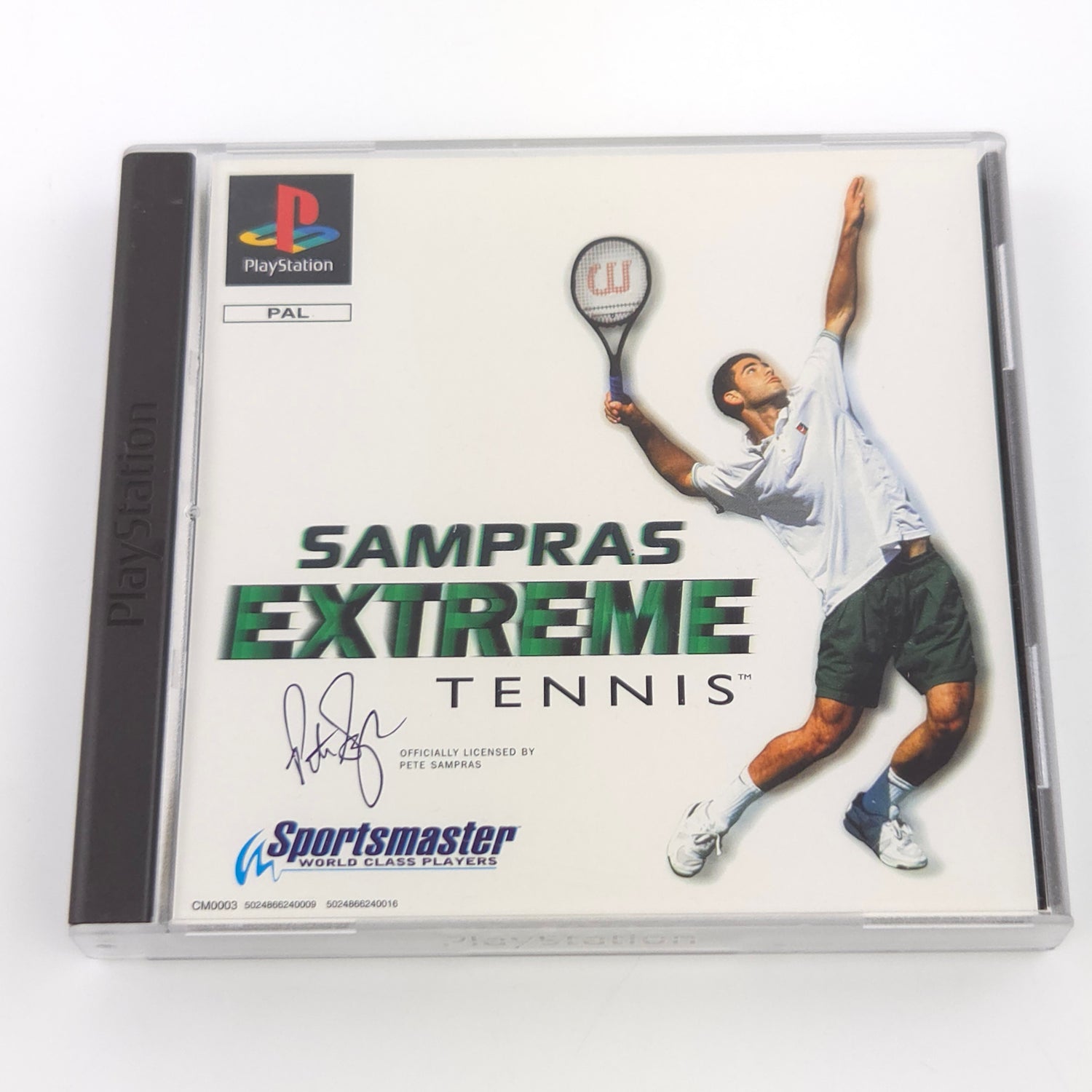 Sony Playstation 1 Spiel : Sampras Extreme Tennis - PS1 Psone CD Anleitung OVP