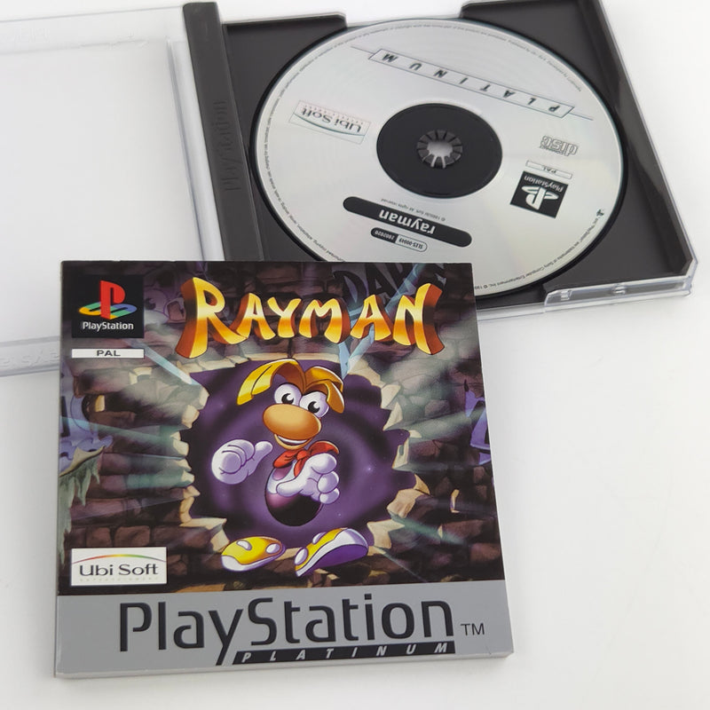 Sony Playstation 1 Spiel : Rayman - PS1 CD Disk Anleitung Platinum OVP PAL