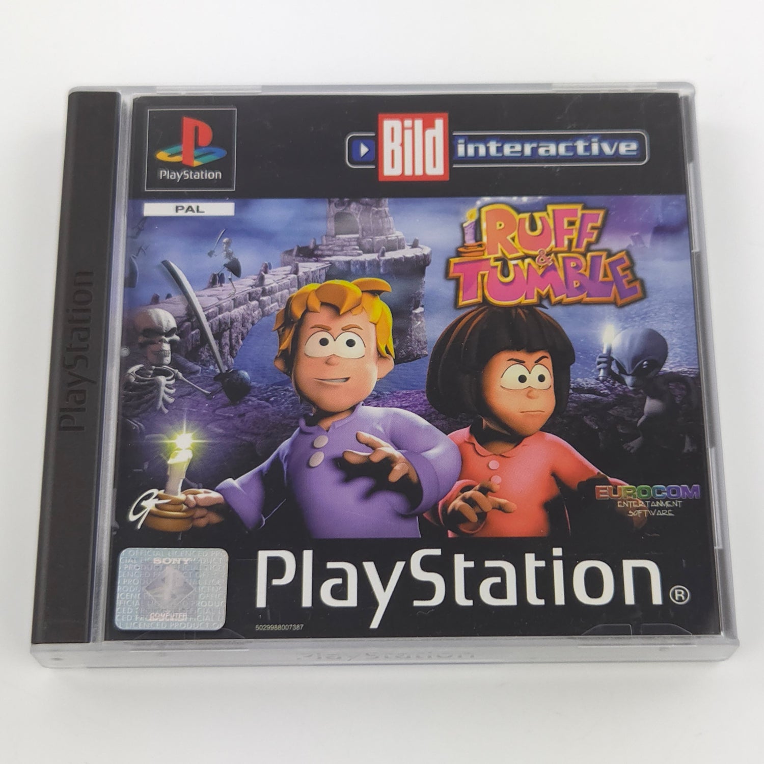 Sony Playstation 1 Spiel : Ruff & Tumble - CD Anleitung OVP / PAL PS1 PSone