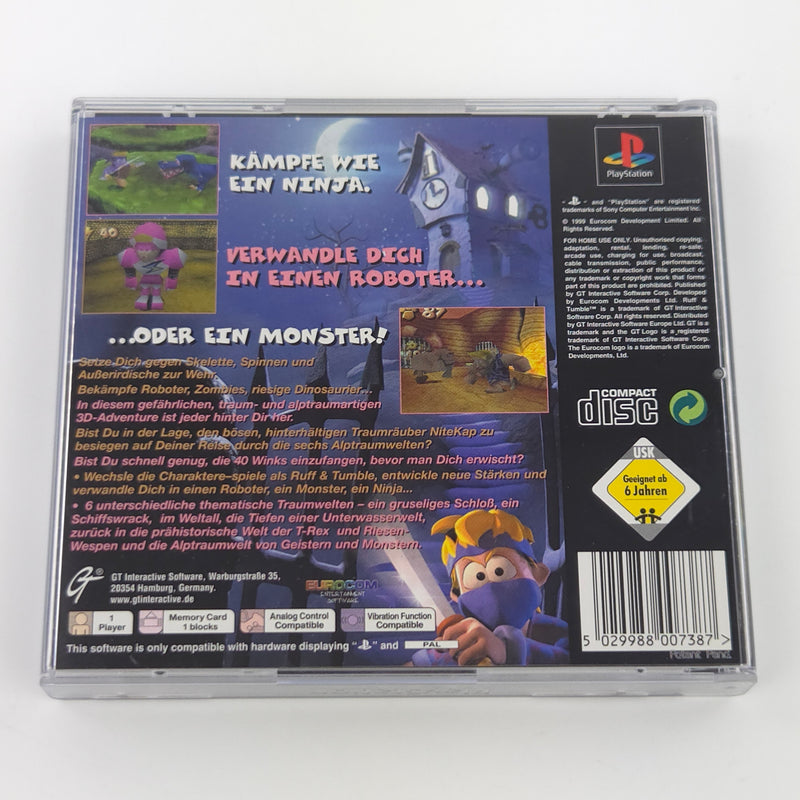 Sony Playstation 1 Spiel : Ruff & Tumble - CD Anleitung OVP / PAL PS1 PSone