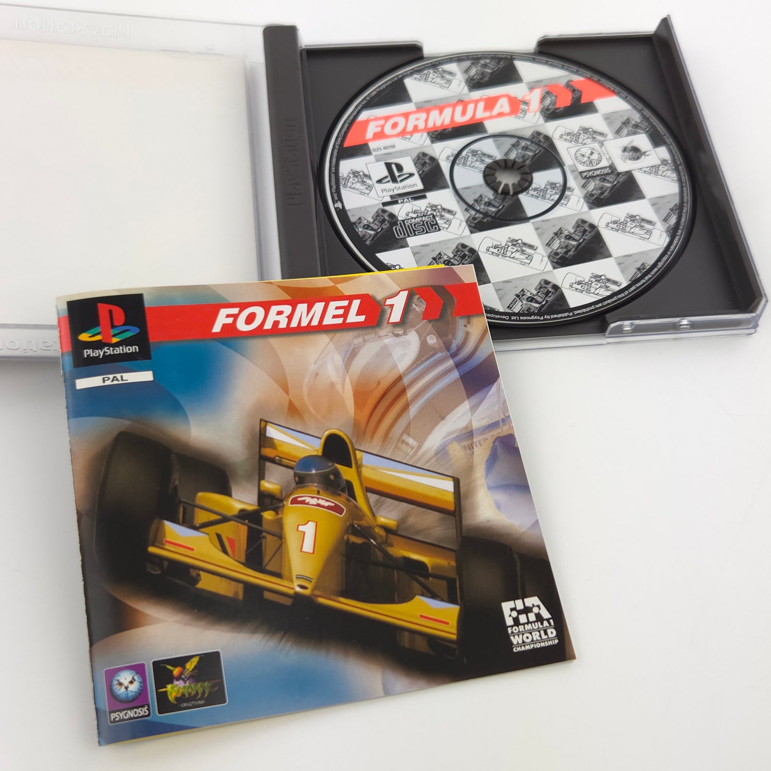 Sony Playstation 1 Spiel : Formel 1 - CD Anleitung OVP / PAL PS1 Psone