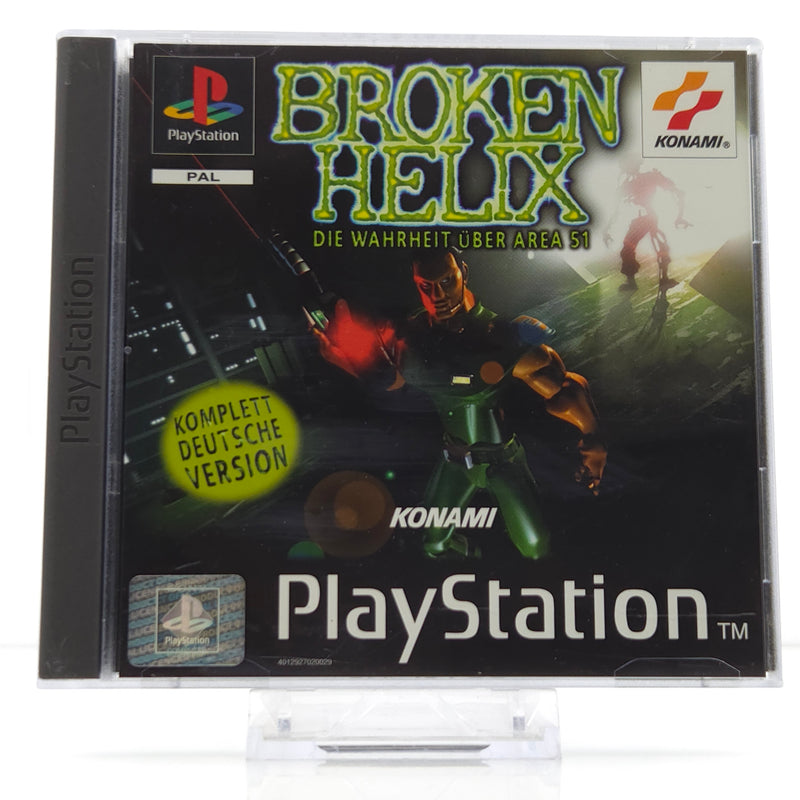 Sony Playstation 1 Spiel : Broken Helix - CD Anleitung OVP / PAL PS1 Psone