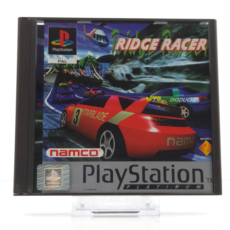 Sony Playstation 1 Spiel : Ridge Racer - CD Anleitung OVP / PAL PS1 Psone