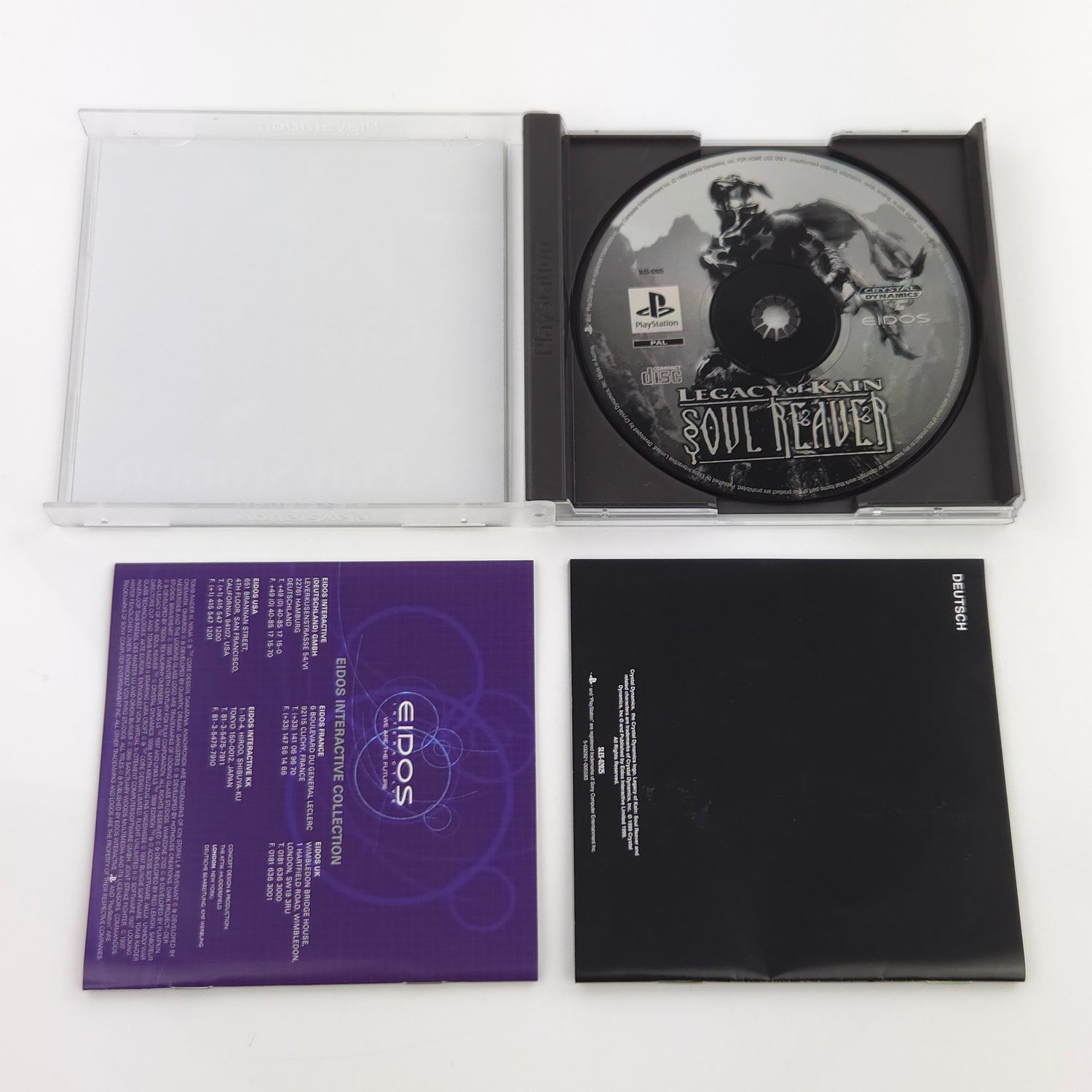 Sony Playstation 1 Spiel : Legacy of Kain Soul Reaver - PS1 OVP PAL EIDOS
