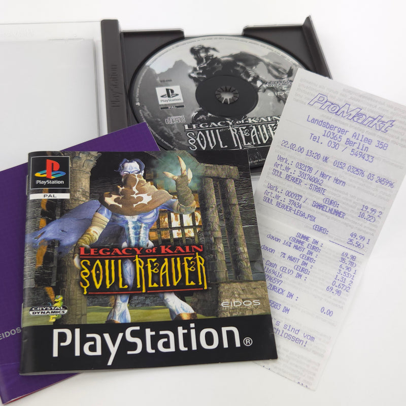 Sony Playstation 1 Spiel : Legacy of Kain Soul Reaver - PS1 OVP PAL EIDOS