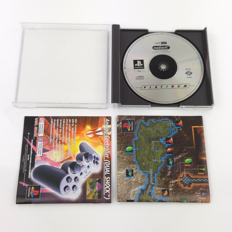Sony Playstation 1 Spiel : Medievil - PS1 Platinum OVP / PAL PSone PSX