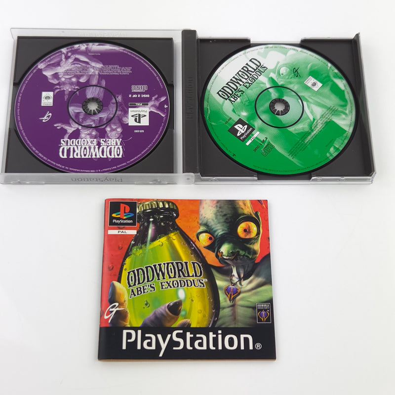 Sony Playstation 1 Spiel : Oddworld Abe´s Exodus - PS1 PSone PSX OVP PAL