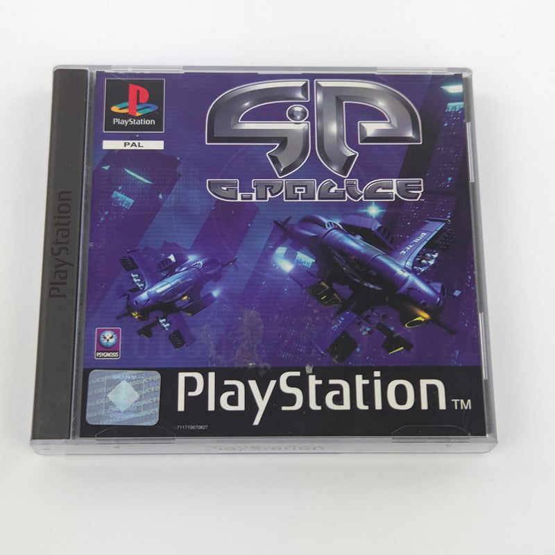 Sony Playstation 1 Spiel : G-Police - PS1 PSone PSX OVP PAL