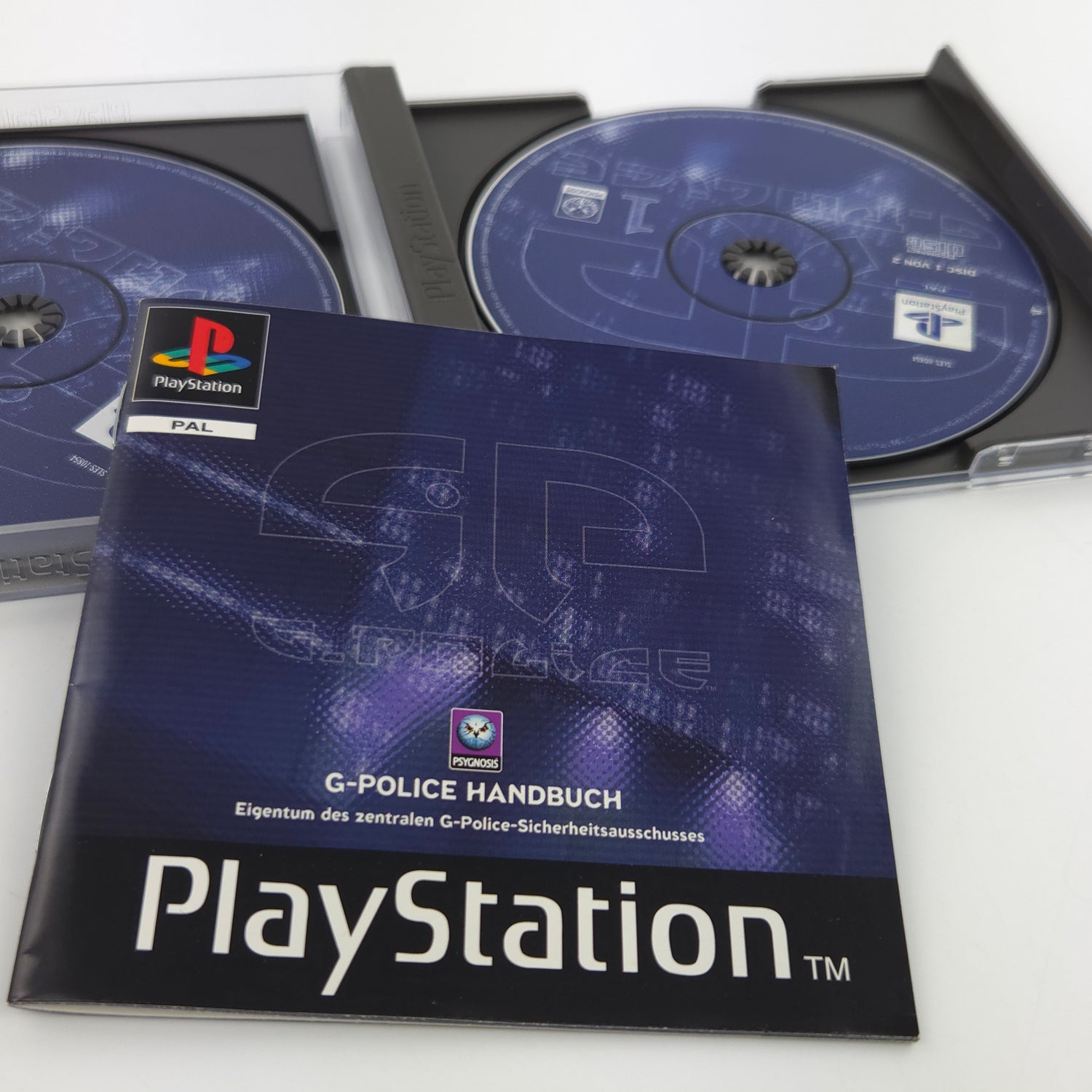 Sony Playstation 1 Spiel : G-Police - PS1 PSone PSX OVP PAL
