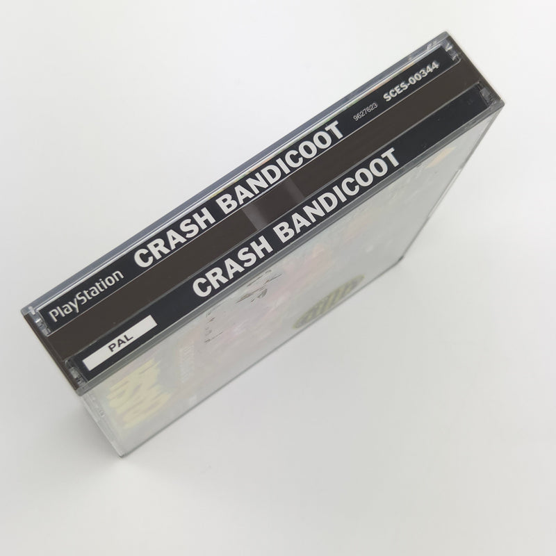 Sony Playstation 1 Spiel : Crash Bandicoot + Demo - CD Anleitung OVP PS1 PAL