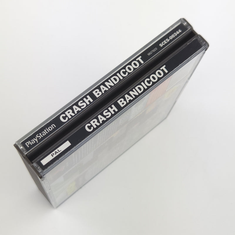 Sony Playstation 1 Spiel : Crash Bandicoot + Demo - CD Anleitung OVP PS1 PAL
