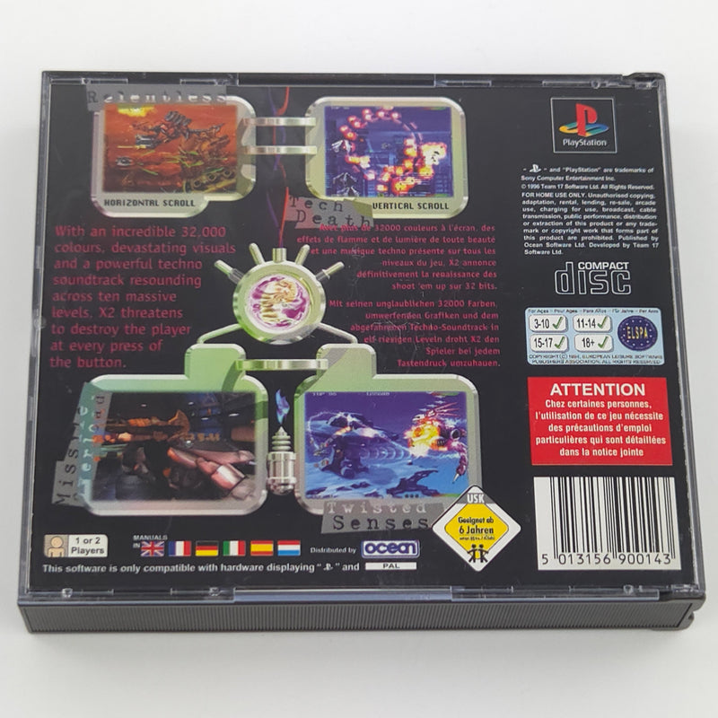 Sony Playstation 1 Spiel : X2 - CD Anleitung OVP PS1 PAL