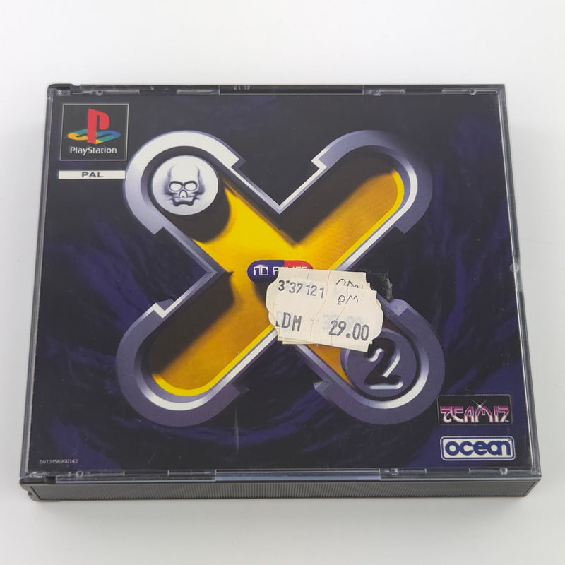 Sony Playstation 1 Spiel : X2 - CD Anleitung OVP PS1 PAL