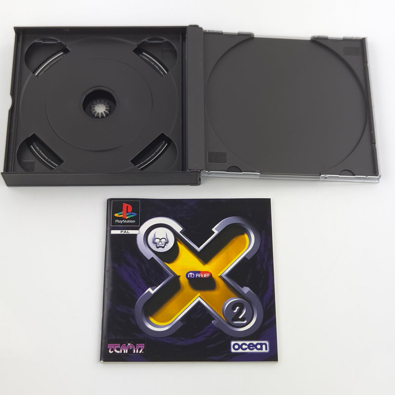 Sony Playstation 1 Spiel : X2 - CD Anleitung OVP PS1 PAL