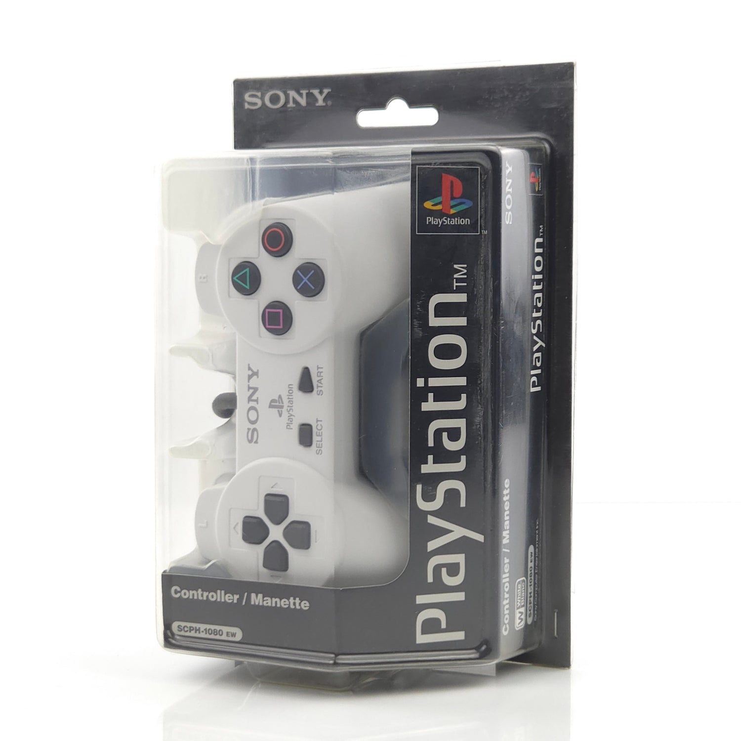 Sony Playstation 1 Zubehör : Original PS1 Controller Weiss SCPH-1080 ew NEU OVP