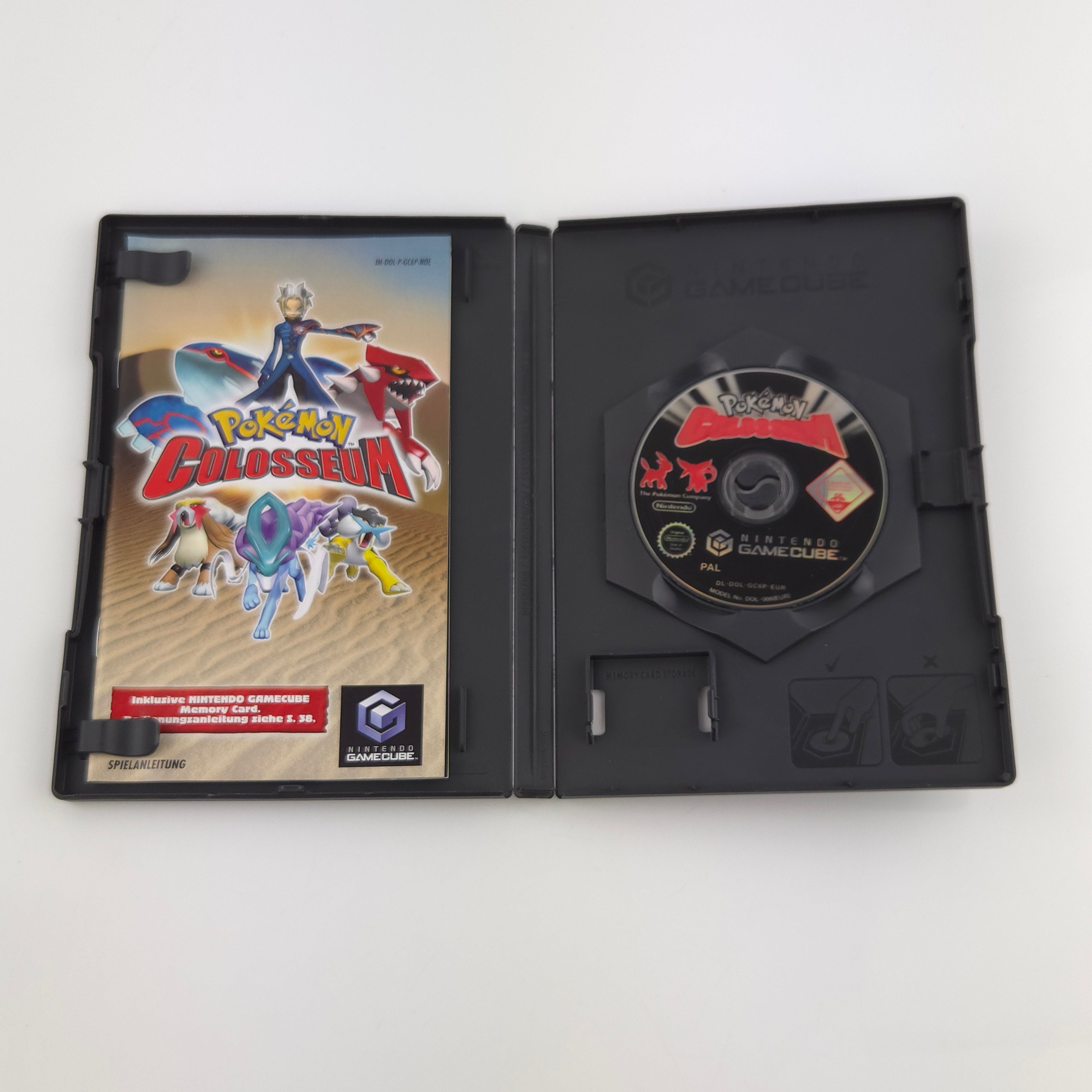 Nintendo Gamecube Spiel : Pokemon Colosseum - CD Anleitung OVP GC PAL