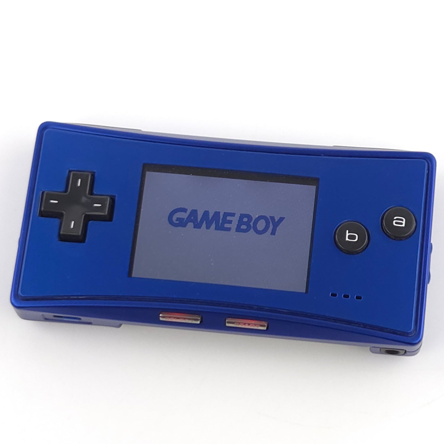 Nintendo Gameboy Micro Konsole - Blau ohne Ladekabel / PAL Console GB Micro