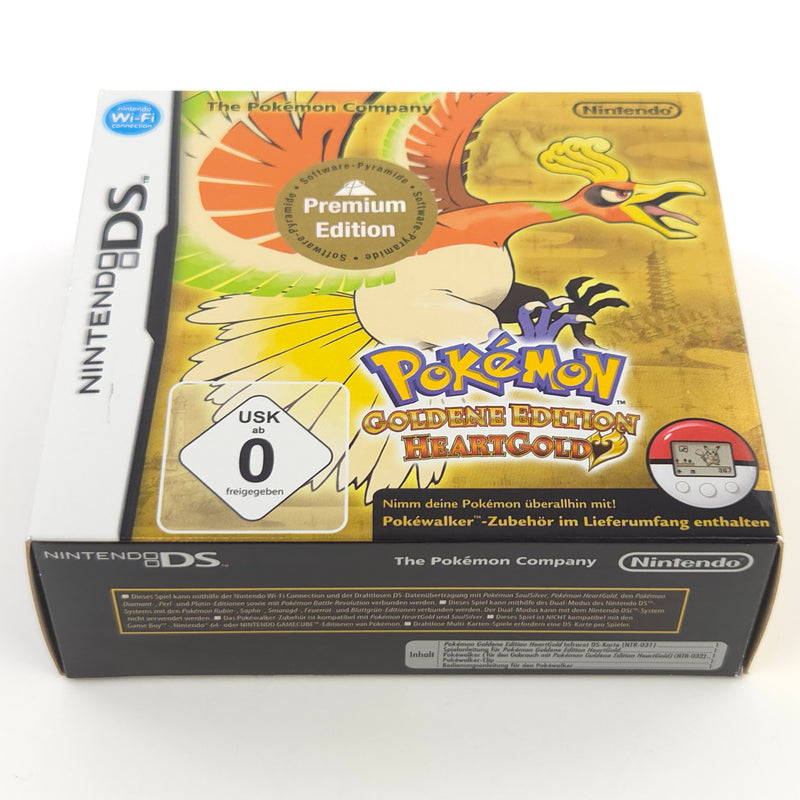 Nintendo DS Spiel : Pokemon Goldene Edition Heartgold + Pokewalker - OVP