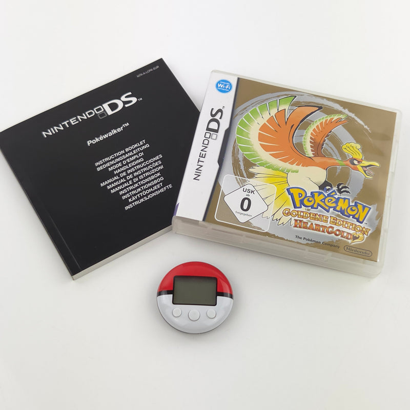 Nintendo DS Spiel : Pokemon Goldene Edition Heartgold + Pokewalker - OVP