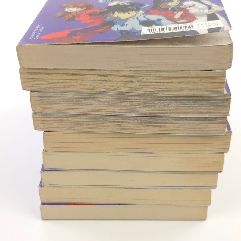Neon Genesis Evangelion Manga Band 1-9 / Carlsen Comics Yoshiyuki Sadamoto