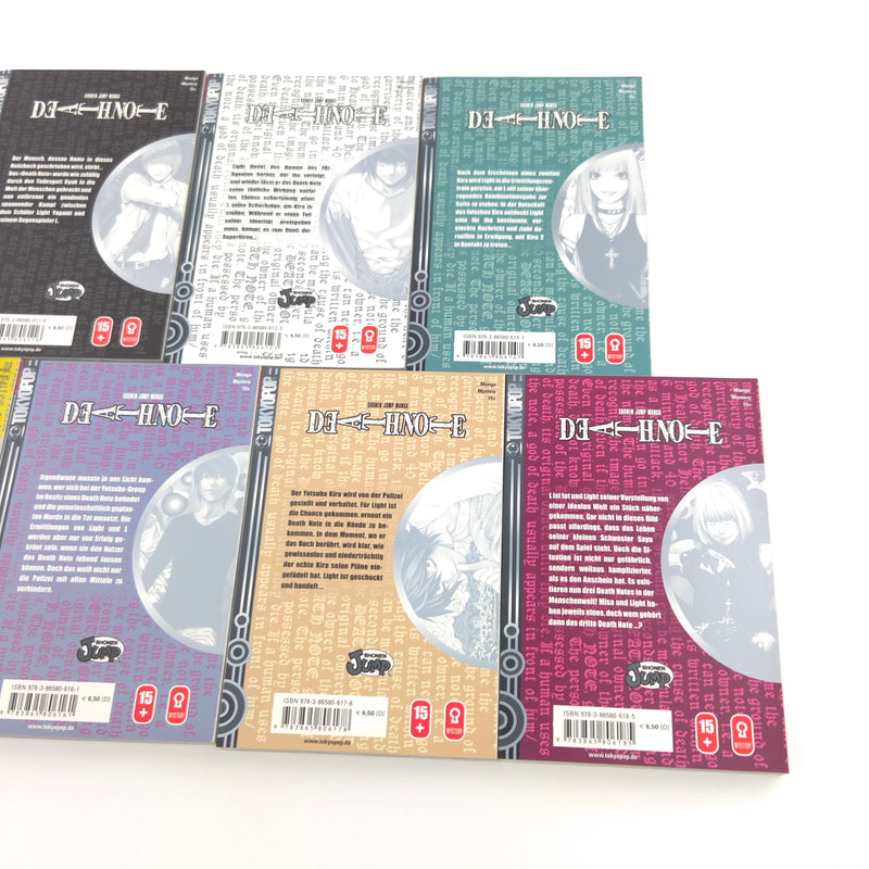 Deathnote Manga Band 1 - 8 Tokyopop 1. Auflage